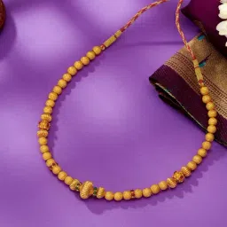 P.N.Gadgil Jewellers 22 Karat (916) BSI Hallmarked Yellow Gold Infinite Beauty Thushi Necklace-picture-15