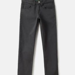 United Colors Of Benetton Boys Grey Regular Fit Jeans-image-51