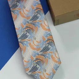 Tossido Men Woven Design Broad Tie-image-30