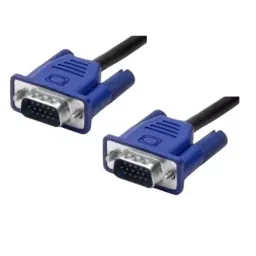 LOTA High-Quality VGA to VGA Cable Male to Male 15-Pin Black & Blue 1.8 m, MST-785-LT-14