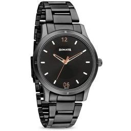 Sonata 8183NM02 Women of Steel Analog Watch for Women-picture-45