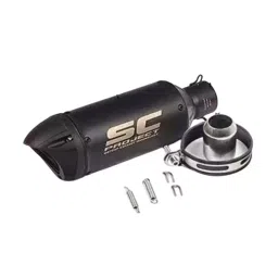 RA Accessories Black SC Project Mini2 Silencer Exhaust for Yamaha Gladiator-picture-6