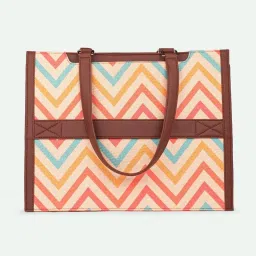 ZOUK WavBeach Printed Tote Handbag image 5