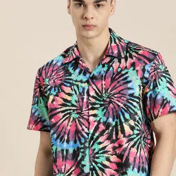 Hancock Men Comfort Printed Casual Shirt-image-95