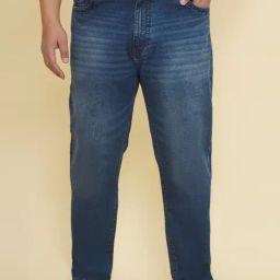 John Pride Blue Cotton Regular Fit Jeans-picture-39