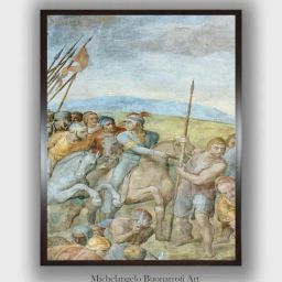 The Art House Green & Blue Wooden Framed Painting Wall Art-image-52