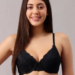 Clovia Black Under Wired Padded Push Up Bra-image-17