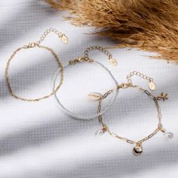 Accessorize London Pearl Iron Anklet-picture-6