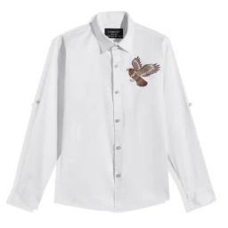 Charchit Boys White Comfort Fit Shirt-picture-39