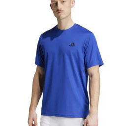 Adidas Blue Regular Fit Sports T-Shirt-image-72