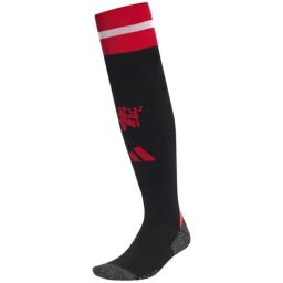 adidas Black 100% Polyester Logo Medium Socks-image-39