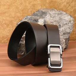 BuckleUp Men Solid Reversible Belt-image-14
