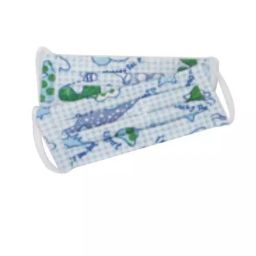Ivillage Small Cotton Fabric Blue Baby Print Face Mask for Kids Set Mask01S_Printed2 (Pack of 1000)-9
