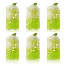 Borosil ?Transparent Glass Everyday Glasses - Set of 6 (295ml)-14