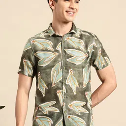 Mast & Harbour Floral Printed Casual Shirt-image-38