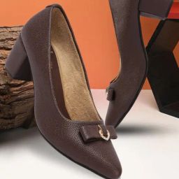 Carlton London Women's Coffee Brown Casual Pumps-picture-12