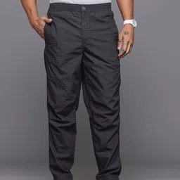 Allen Solly Men Ruched Pure Cotton Trousers-image-44