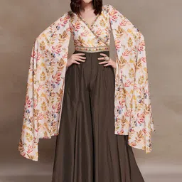 Fusionic Printed Basic Jumpsuit with Embroidered-picture-1