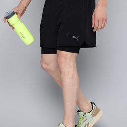 Puma Men Move 2-in-1 Skinny Fit Drycell Training Shorts With Inner Tights-image-21