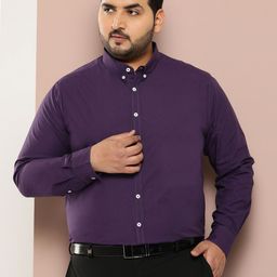 Sztori Men Plus Size Smart Formal Pure Cotton Shirt-33