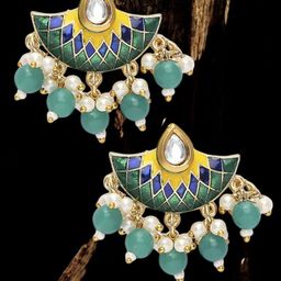 Anouk Floral Drop Earrings-7