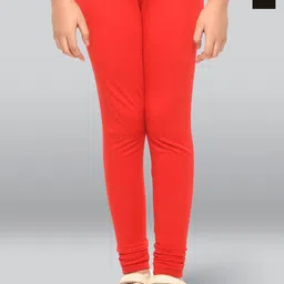 LYRA Girls Pack Of 2 Cotton Ankle-Length Leggings-image-41