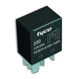 TE CONNECTIVITY Relay, Automotive, Spdt, 24Vdc, 25A, V23074A1002A403-20