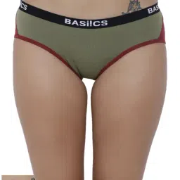 BASIICS by La Intimo Multicolor Cotton Hipster Panty( Pack Of 2 )-image-55