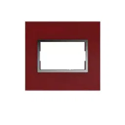 Anchor Penta Modular 24 Module Ruby Red Cover Plate for Wooden Boxes, 65524RR-83