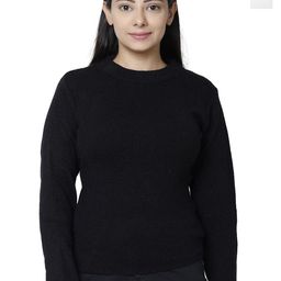 IndiWeaves Women Woollen Pullover with Applique Detail-picture-46