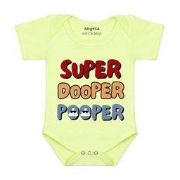 Arvesa Super Dooper Pooper Printed Bodusuit-image-86