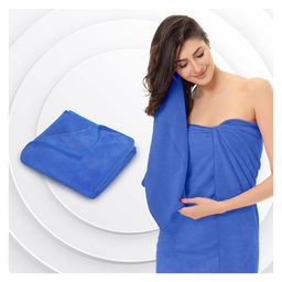 Sassoon Caldezonia 450 GSM Microfiber Bath Towel - Blue-image-53