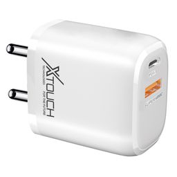 XTOUCH 38 Watt Type-C and USB Fast Charger Adaptor for iPhone -White-picture-17