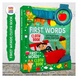 hellofriend books Hello Friend Books Fun With First Words - Cloth Book for Early Learning and Interactive Education-picture-12