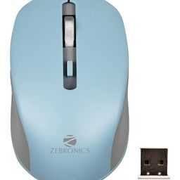 ZEBRONICS Zeb-Jaguar Wireless Mouse-Blue+Grey-image-38