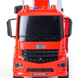 Toyzone Friction Powered Elevator Rescue Crane Toy- Red image 2