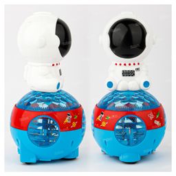 Fiddlerz Electronic Walking Dancing Rotating Space Robot Toys For Kids With Lights & Dazzling Music Sound Educational Toys Multicolor image 2