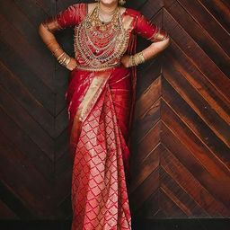 bigben textile Women Woven Design Zari Banarasi Saree-picture-44