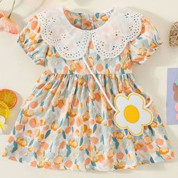 LULU & SKY Print Fit & Flare Dress-image-96