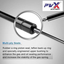 PWX Dicky Shocker For Fiat Palio (Set of 2 Pec) - Left & Right Door Support - Black image 4