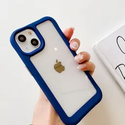 Luxury Kase Acrylic Transparent Shock Proof Armor iPhone 15 Back Case-image-90