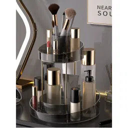 Mason Home Two Tier Vanity Makeup Organiser - Grey-picture-32