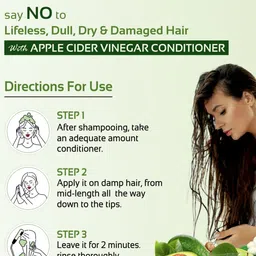 ELIBLISS Set Of 4 Apple Cider Conditioner With Jojoba -100ml Each image 4