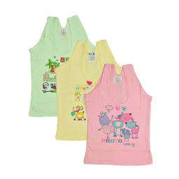 NEW TRINATH HOSIERY Kids Pack Of 3 Printed Cotton T-Shirts-image-25