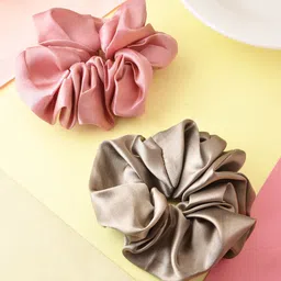 Silvermerc Designs Women Set of 2 Spiral Ponytail Holder-68