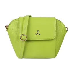 Mochi Structured Sling Bag with Applique image 2