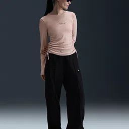 Nike Sportswear Women's Ribbed Long-Sleeve Cropped Top-26