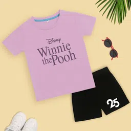 YK Disney Girls T-shirt with Shorts-image-25