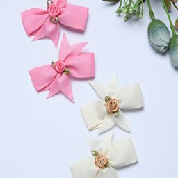 FUNKRAFTS Girls Set of 4 Embellished Alligator Hair Clip-image-81