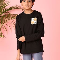 V-Mart Boys Graphic Printed Round Neck T-shirt-picture-1